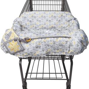 Boppy cart cover with toy and straps
